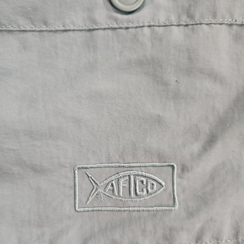 Men's AFTCO Bluewater The Original Fishing Shorts Green Size 42 - Picture 3 of 4